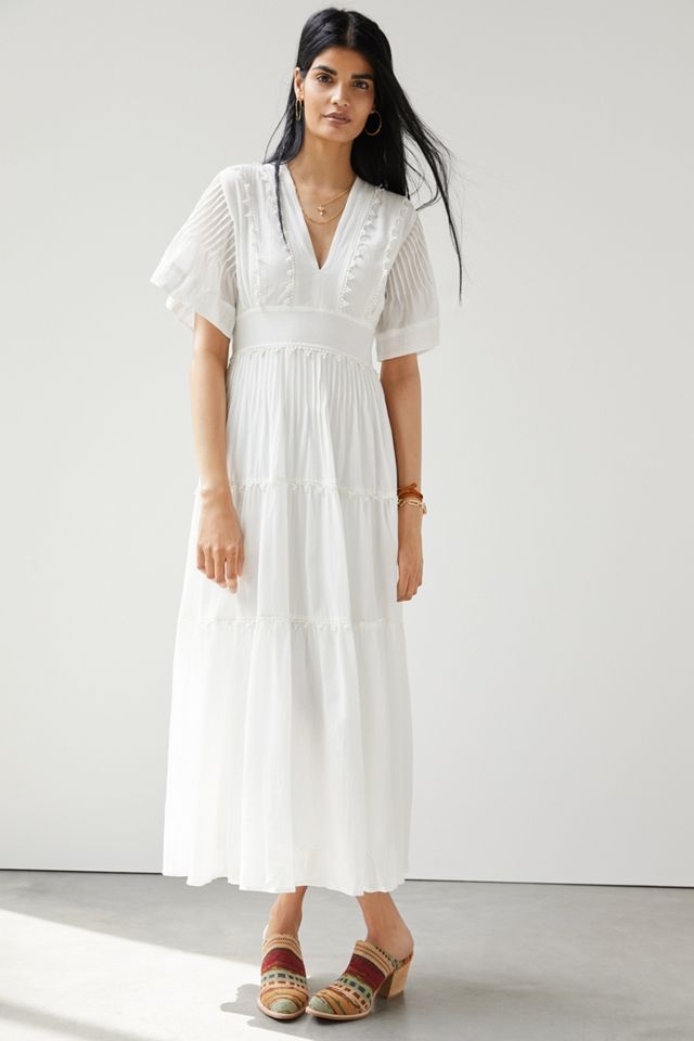 Magali Pascal Embroidered Lace Midi Dress #4