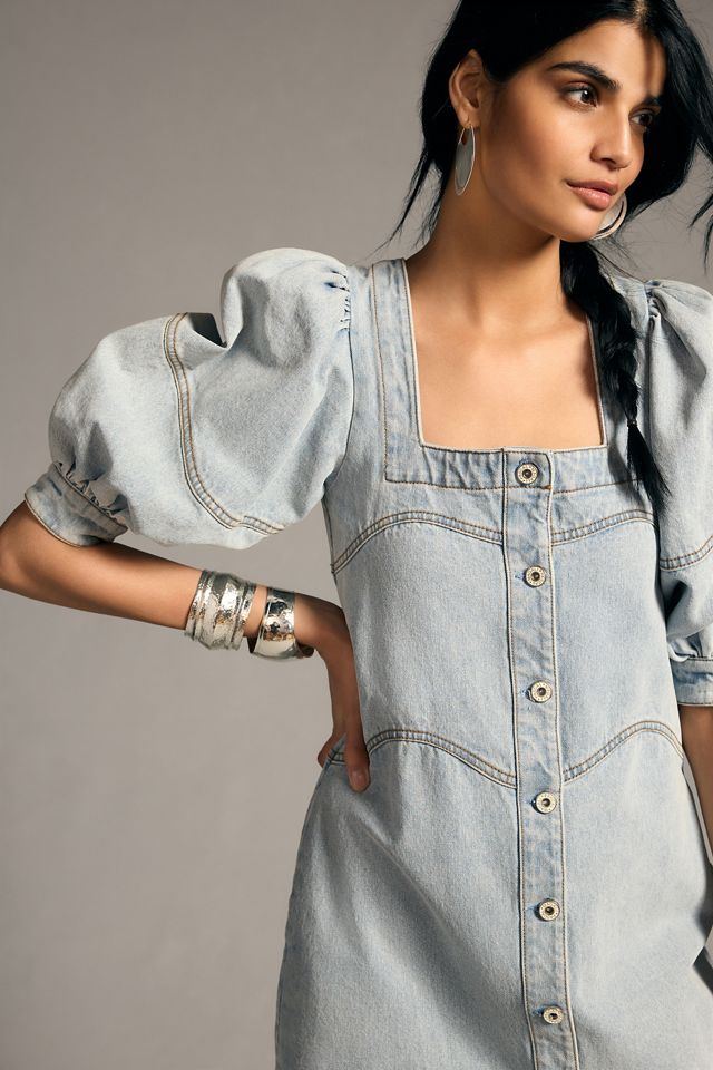 Magali Pascal Matira Denim Dress | Anthropologie