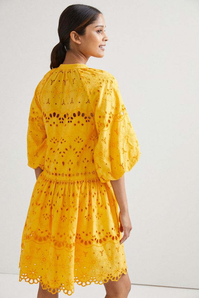 Tallulah Eyelet Mini Dress #3