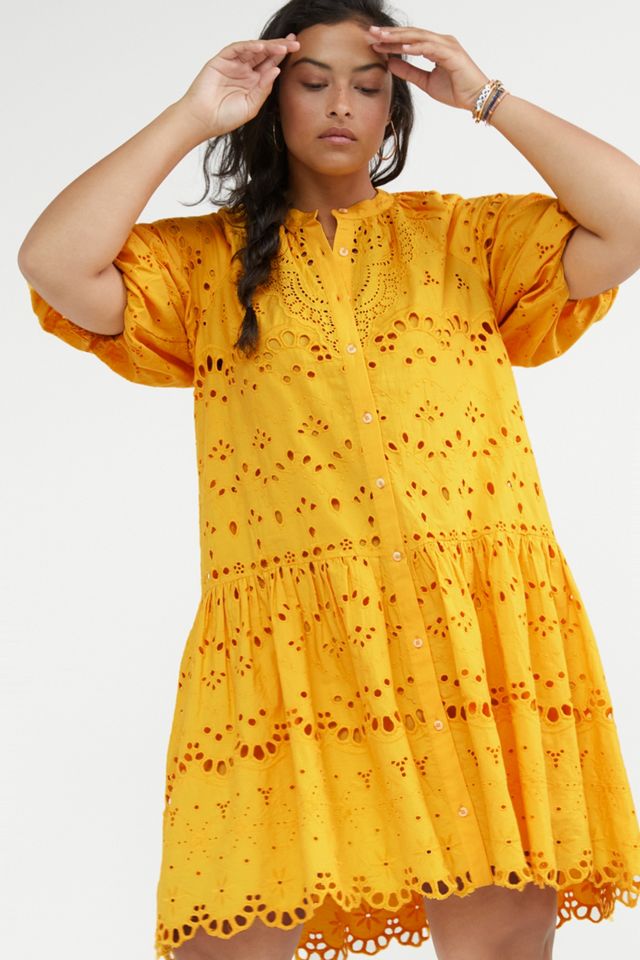 Tallulah Eyelet Mini Dress #5