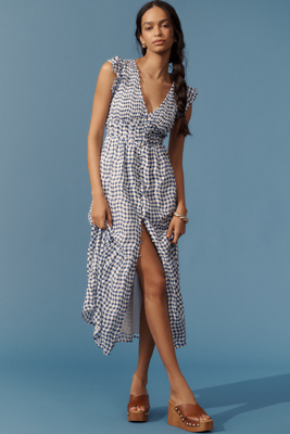 The Peregrine Midi Dress par taille: XL - By Anthropologie - Modalova