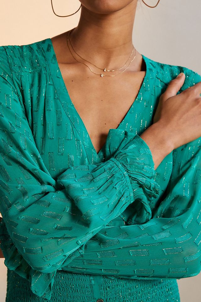 Smocked Maxi Dress | Anthropologie