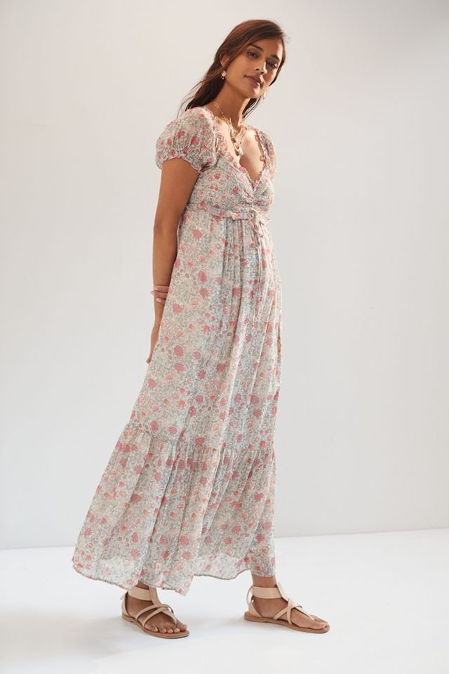 Wildflower Tiered Maxi Dress | Anthropologie