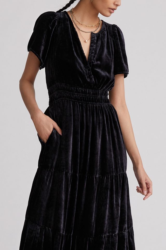 Somerset Velvet Maxi Dress #1