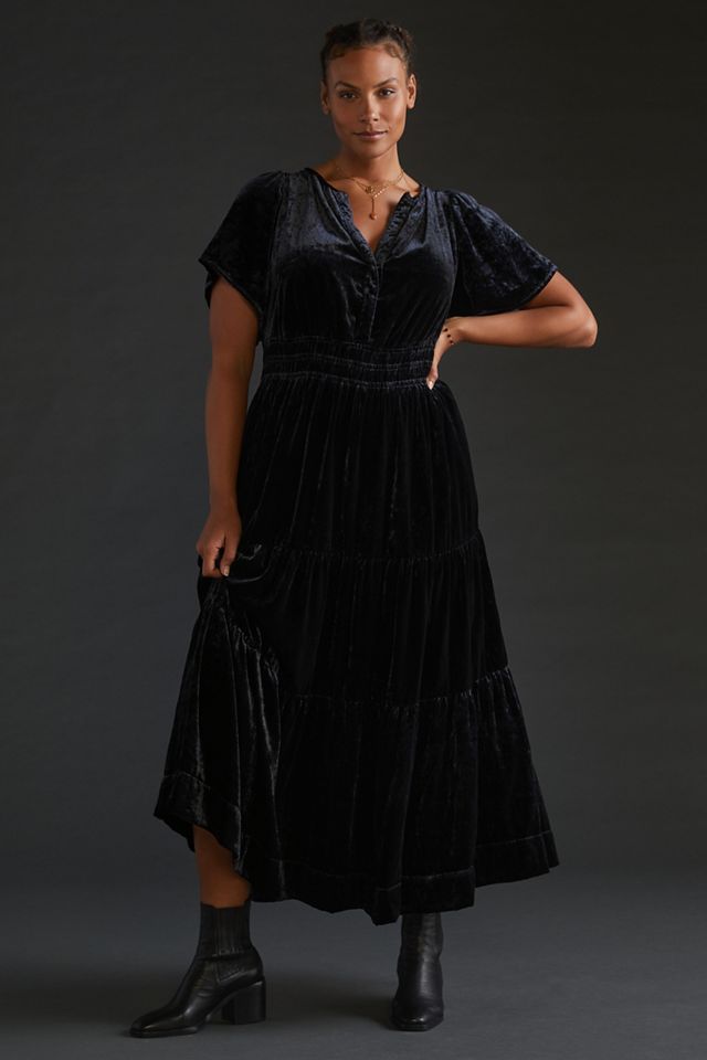 Somerset Velvet Maxi Dress #4