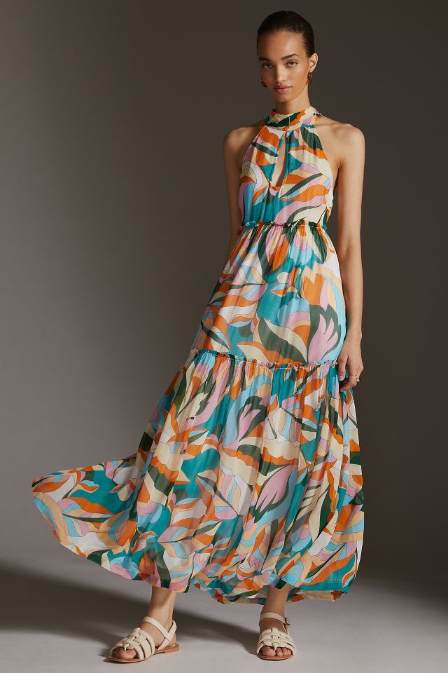 Anthropologie maeve maxi dress sale