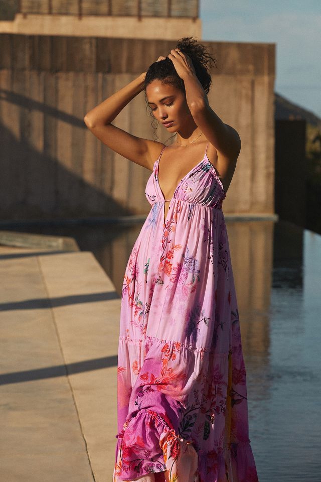 Alissa Tiered Maxi Dress