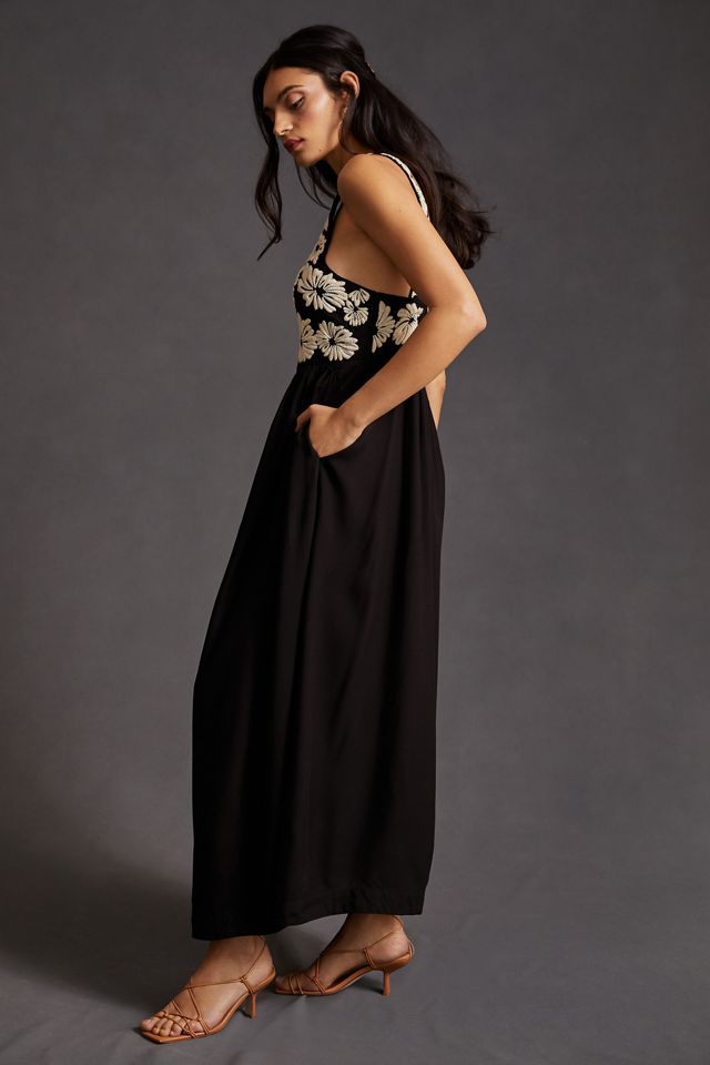 By Anthropologie Sleeveless Maxi Dress #2