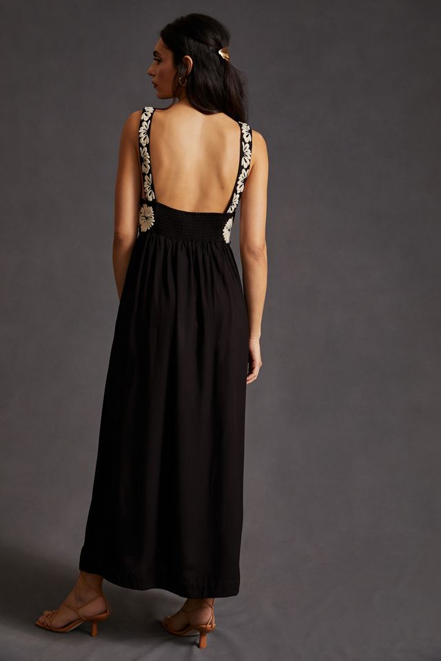 By Anthropologie Sleeveless Maxi Dress #3