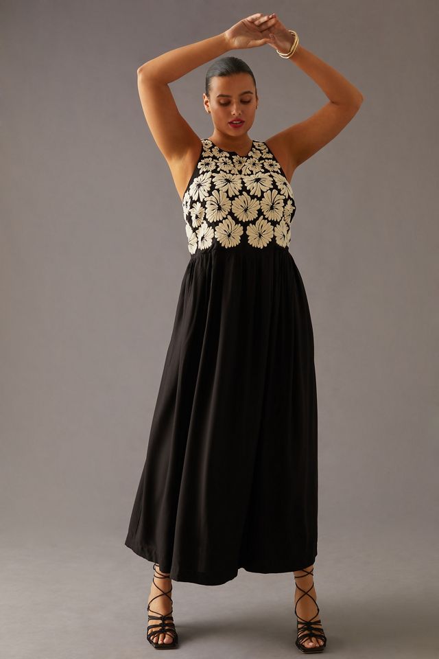 By Anthropologie Sleeveless Maxi Dress #4