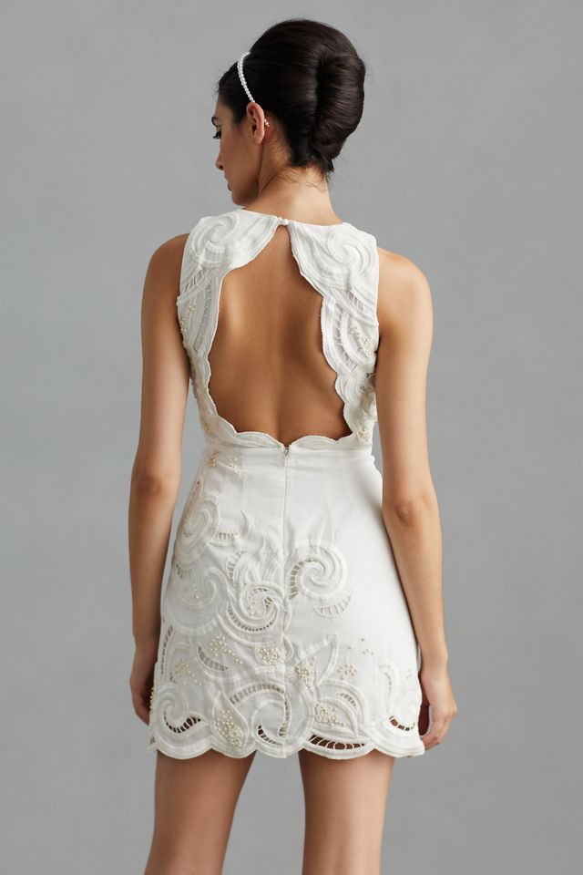By Anthropologie Embellished Mini Dress #1