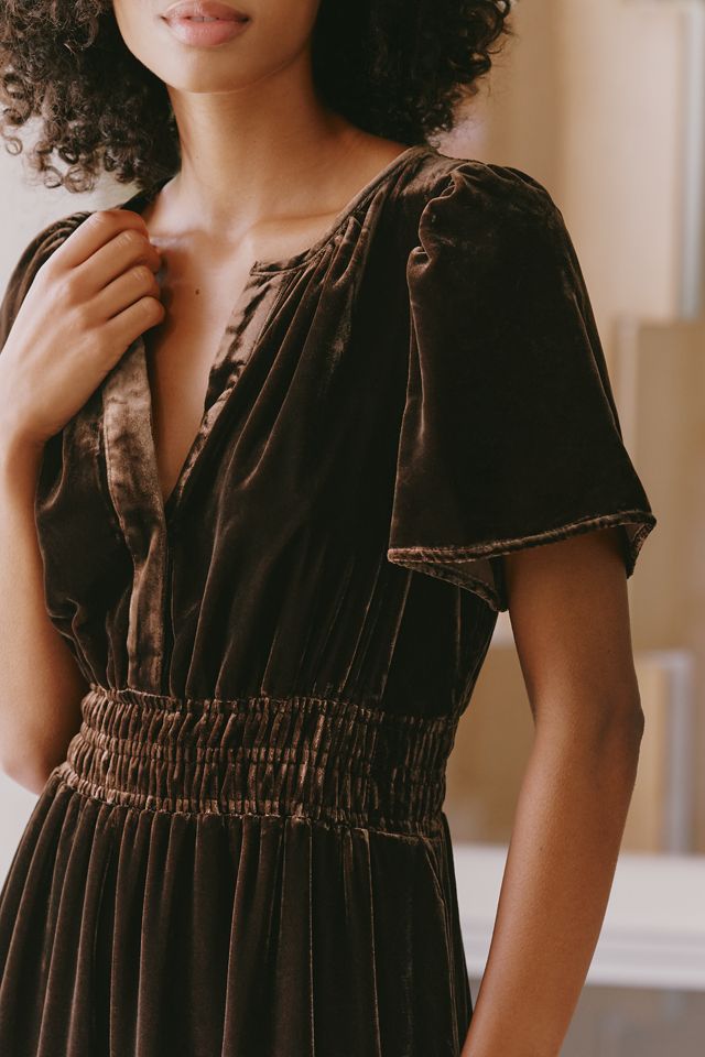 Somerset Velvet Maxi Dress #2