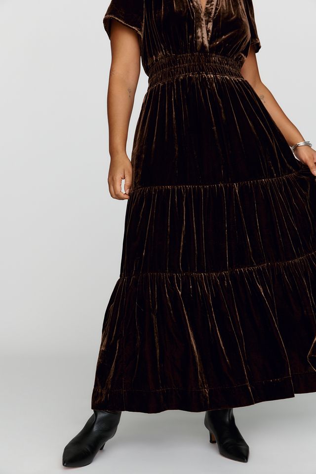 Somerset Velvet Maxi Dress #5