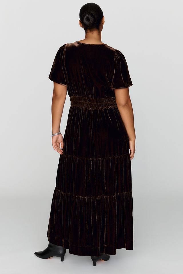 Somerset Velvet Maxi Dress #6