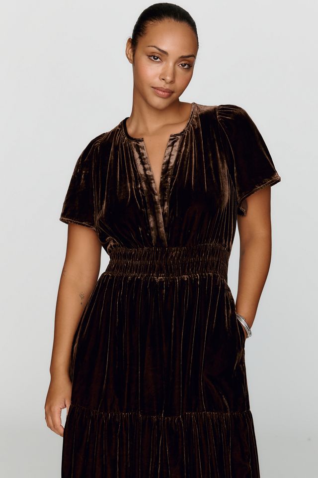 Somerset Velvet Maxi Dress #7