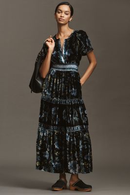 The Somerset Maxi Dress: Velvet Edition