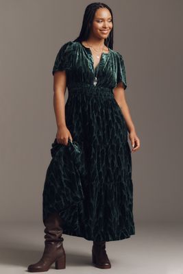 The Somerset Velvet Maxi Dress