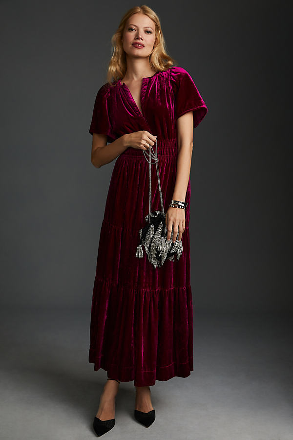 The Somerset Maxi Dress: Velvet Edition