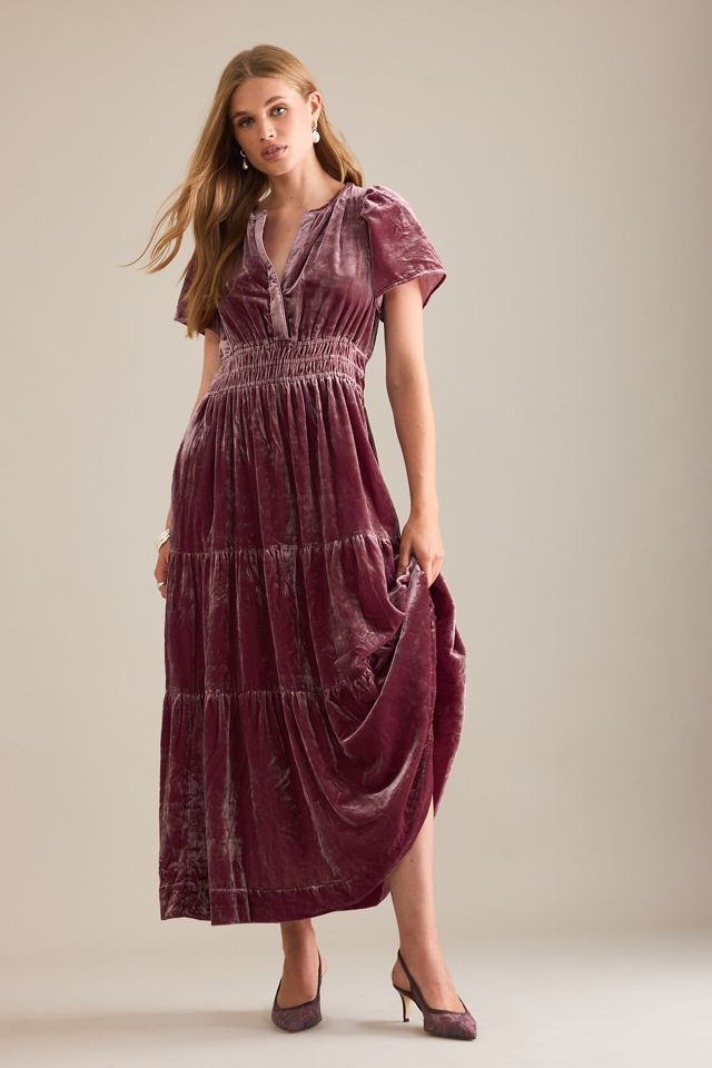 The Somerset Maxi Dress: Velvet Edition #3