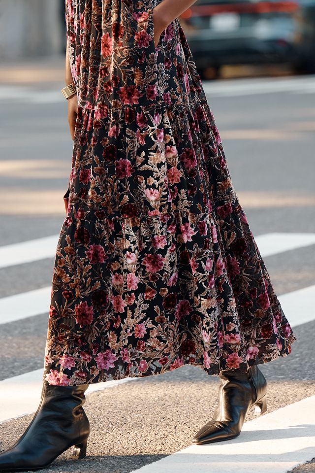 Somerset Velvet Maxi Dress #1