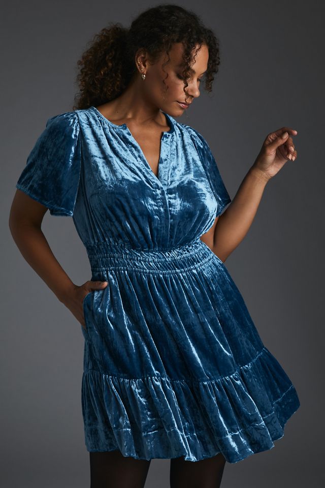 The Somerset Mini Dress: Velvet Edition #3