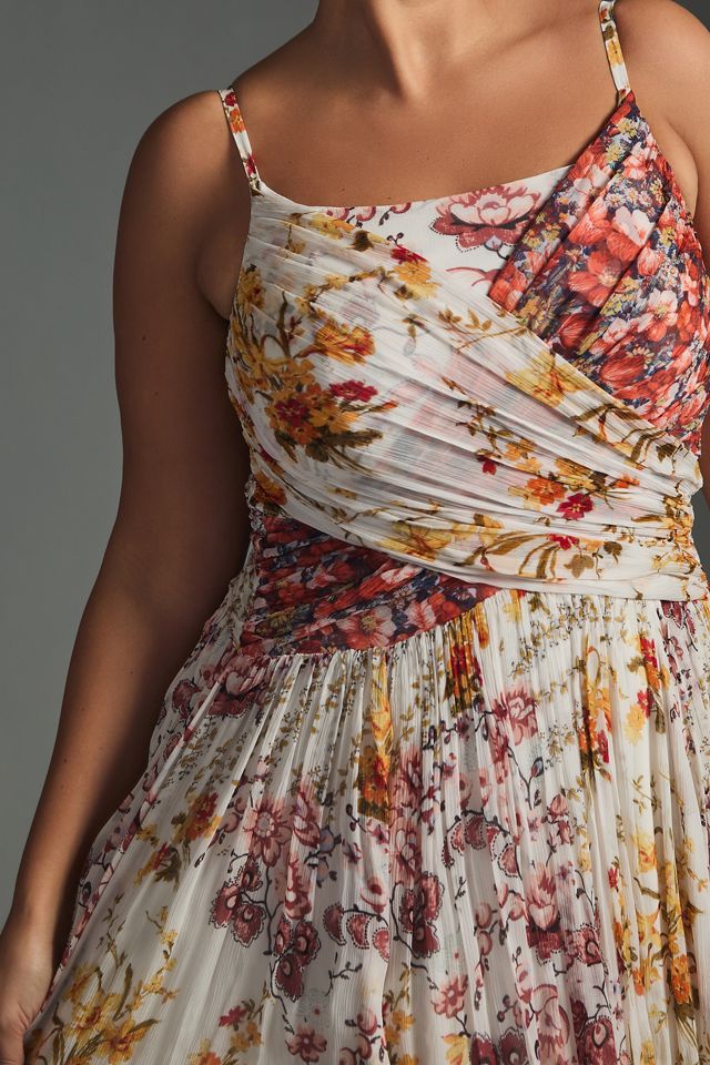 By Anthropologie Ruched Square-Neck Dress #7