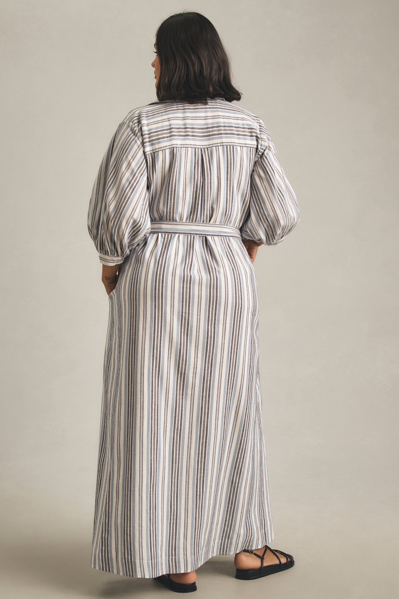 Maeve Linen Shirt Dress