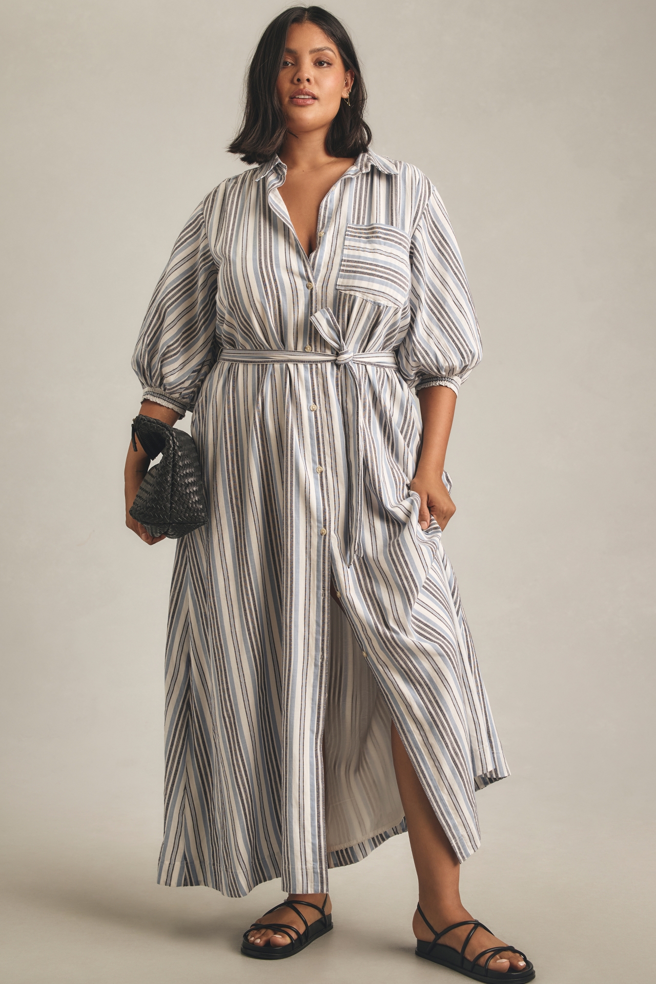 Maeve Linen Shirt Dress