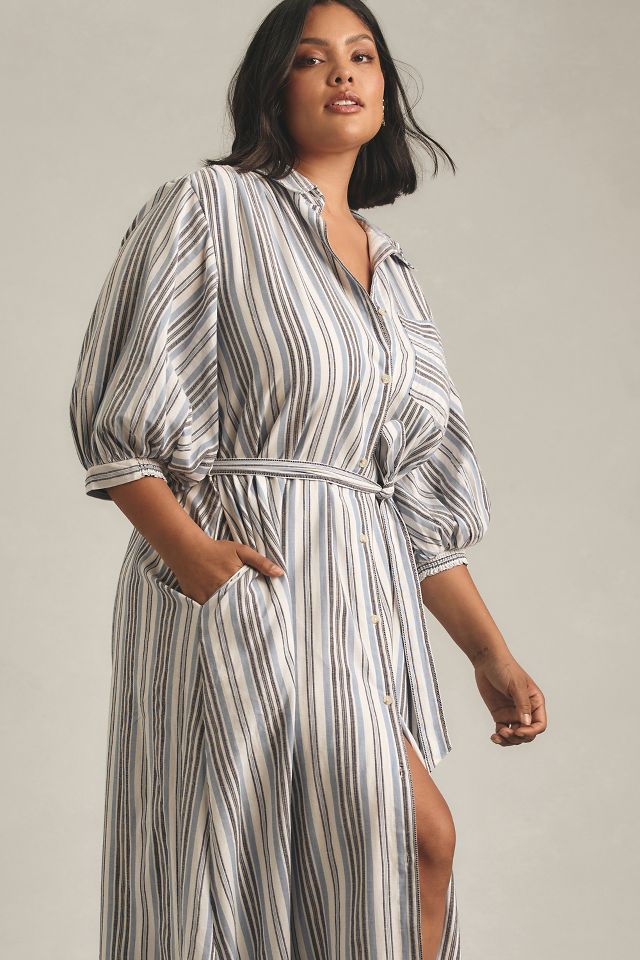 Maeve Linen Shirt Dress | Anthropologie