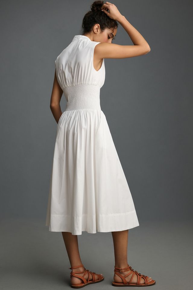 Tommie Zip-Front Midi Dress #1