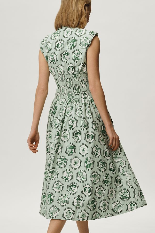 Tommie Zip-Front Midi Dress #2