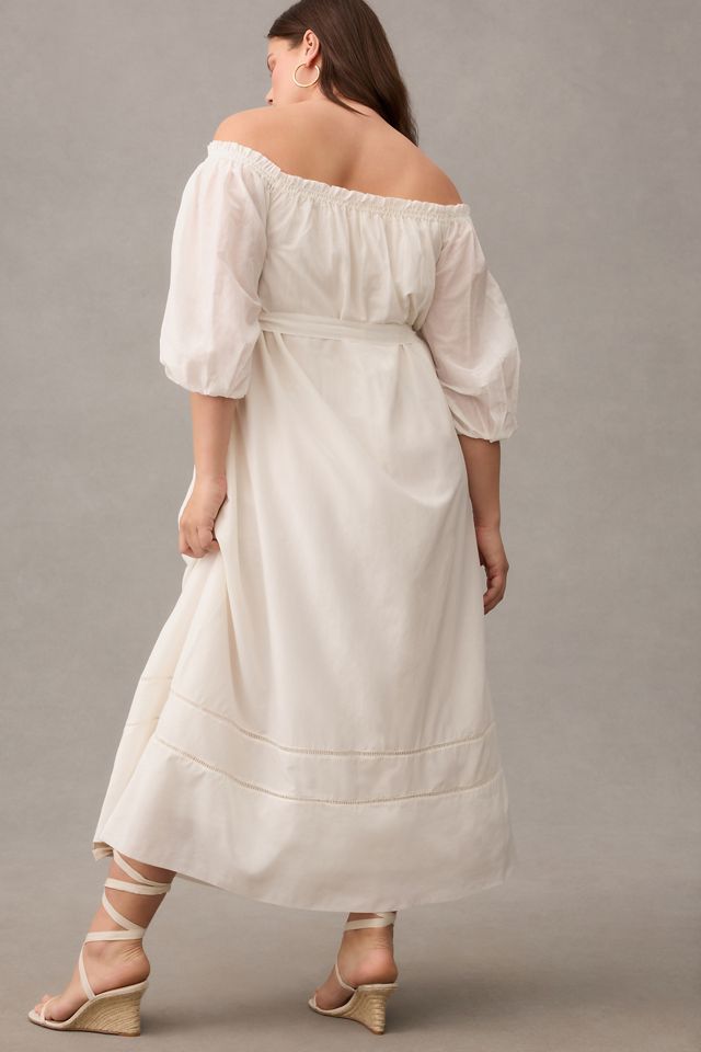 By Anthropologie Off-The-Shoulder Peasant Dress #7