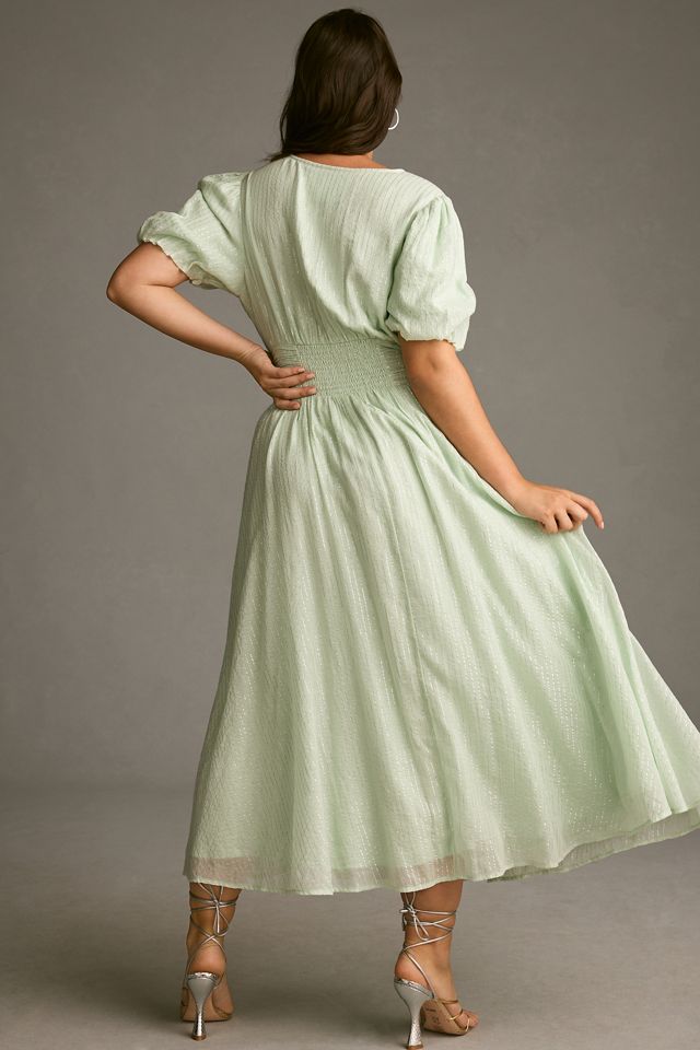 The Katerina Lurex Button-Front Dress #6