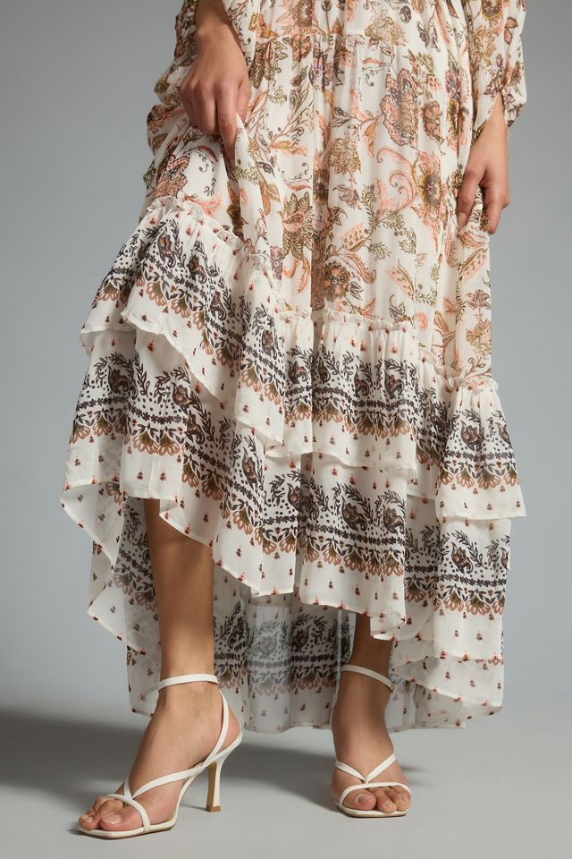 black long sleeve boho maxi dress Black Boho Lace Maxi Dress – Hollow Out Summer Embroidered Dress in Black | Women's Boho Fashion | XXL main image 0