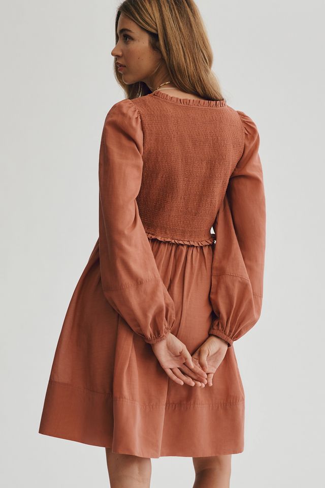 Erin Fetherston Penny Smocked Tunic Dress #1