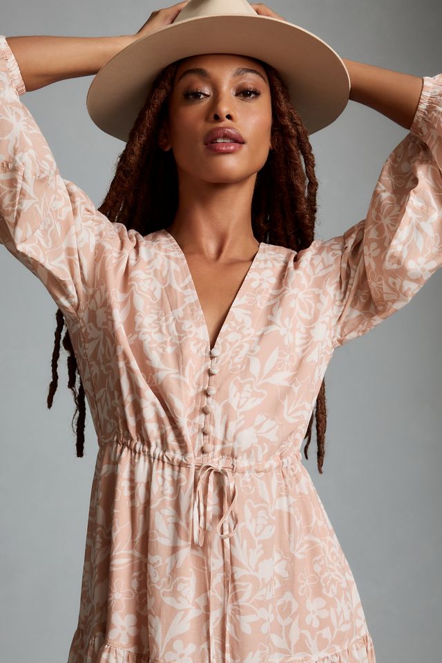 Erin Fetherston Macey V-Neck Maxi Dress #1