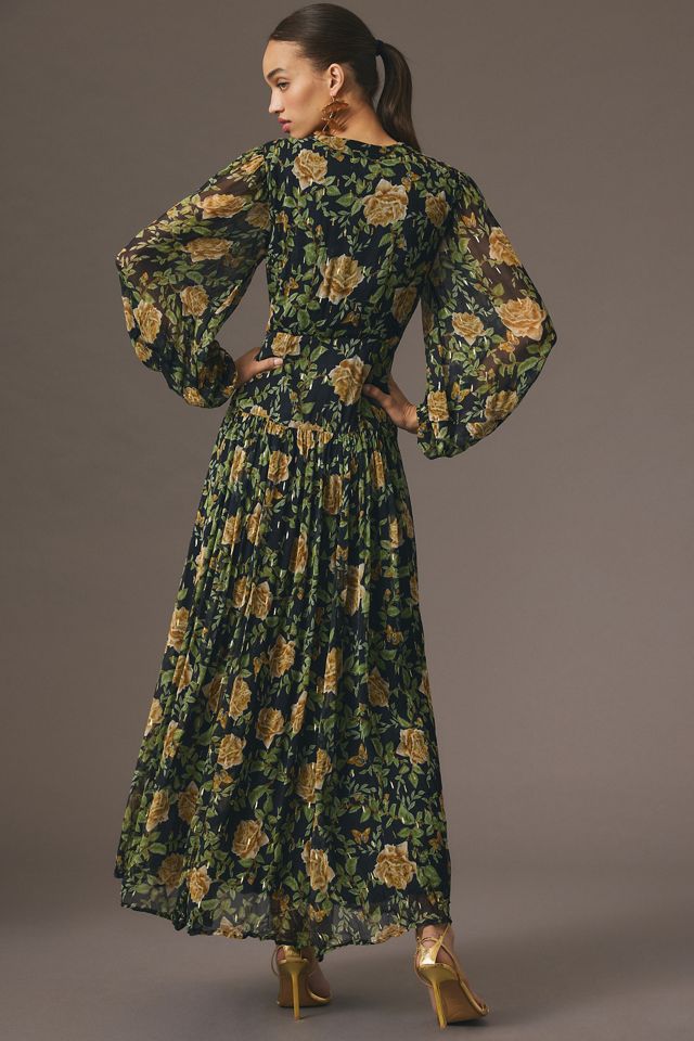 Erin Fetherston Faye V-Neck Wrap Dress #1