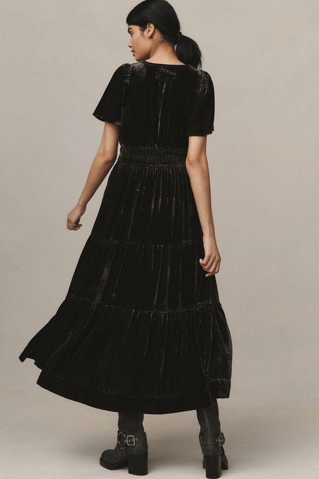 Das Somerset Maxikleid: Samt Edition #2