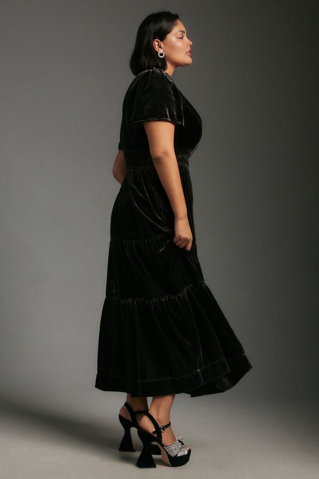 Das Somerset Maxikleid: Samt Edition #5