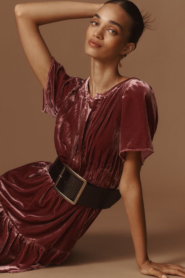 The Somerset Mini Dress: Velvet Edition #1
