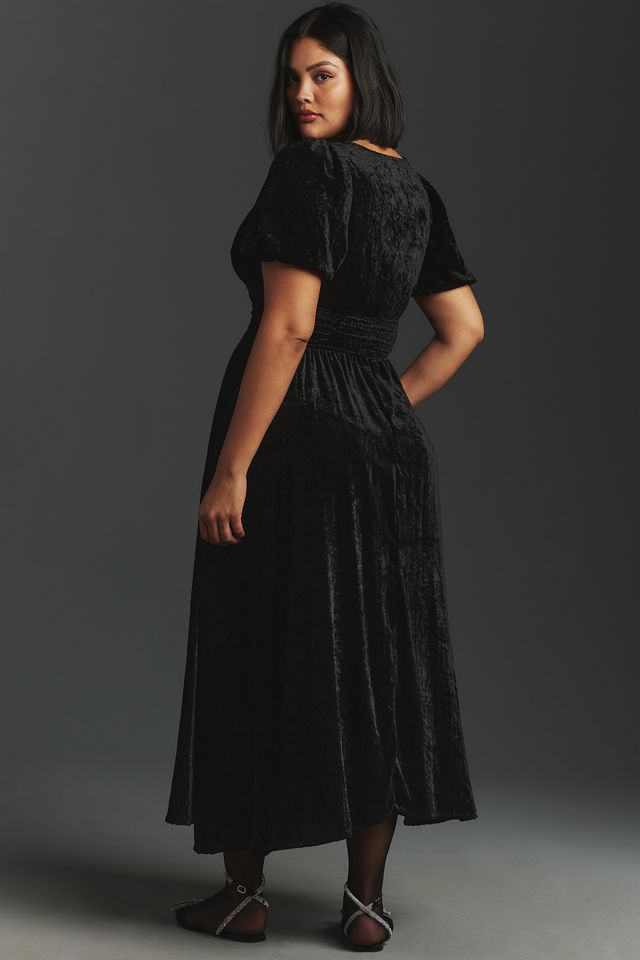 The Katerina Button-Front Dress: Velvet Edition #5