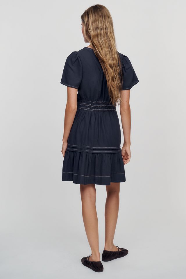By Anthropologie Somerset 100% Cotton Denim Mini Dress #1