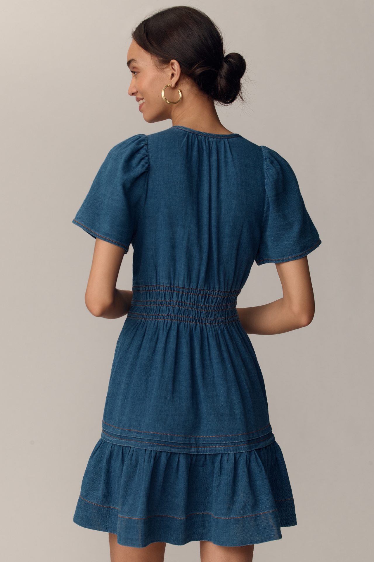 The Somerset Mini Dress: Denim Edition