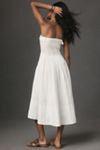 Pilcro Strapless Twofer Midi Dress