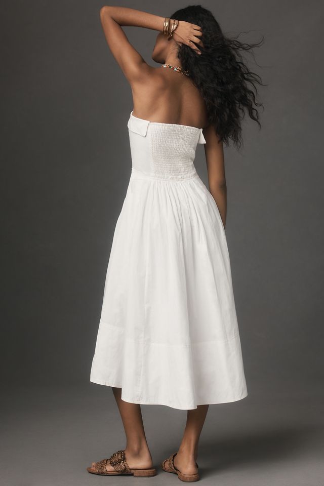 Pilcro Strapless Twofer Midi Dress #4