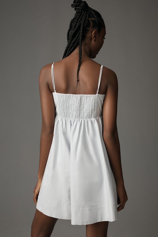 Maeve Square-Neck Babydoll Mini Dress #2