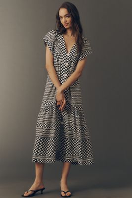 chinese dress ladies Darya Linen Dress main image 0