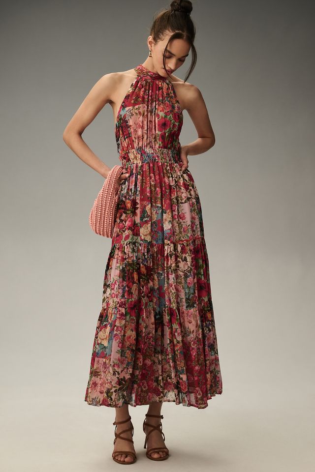 Anthropologie halter dress sale