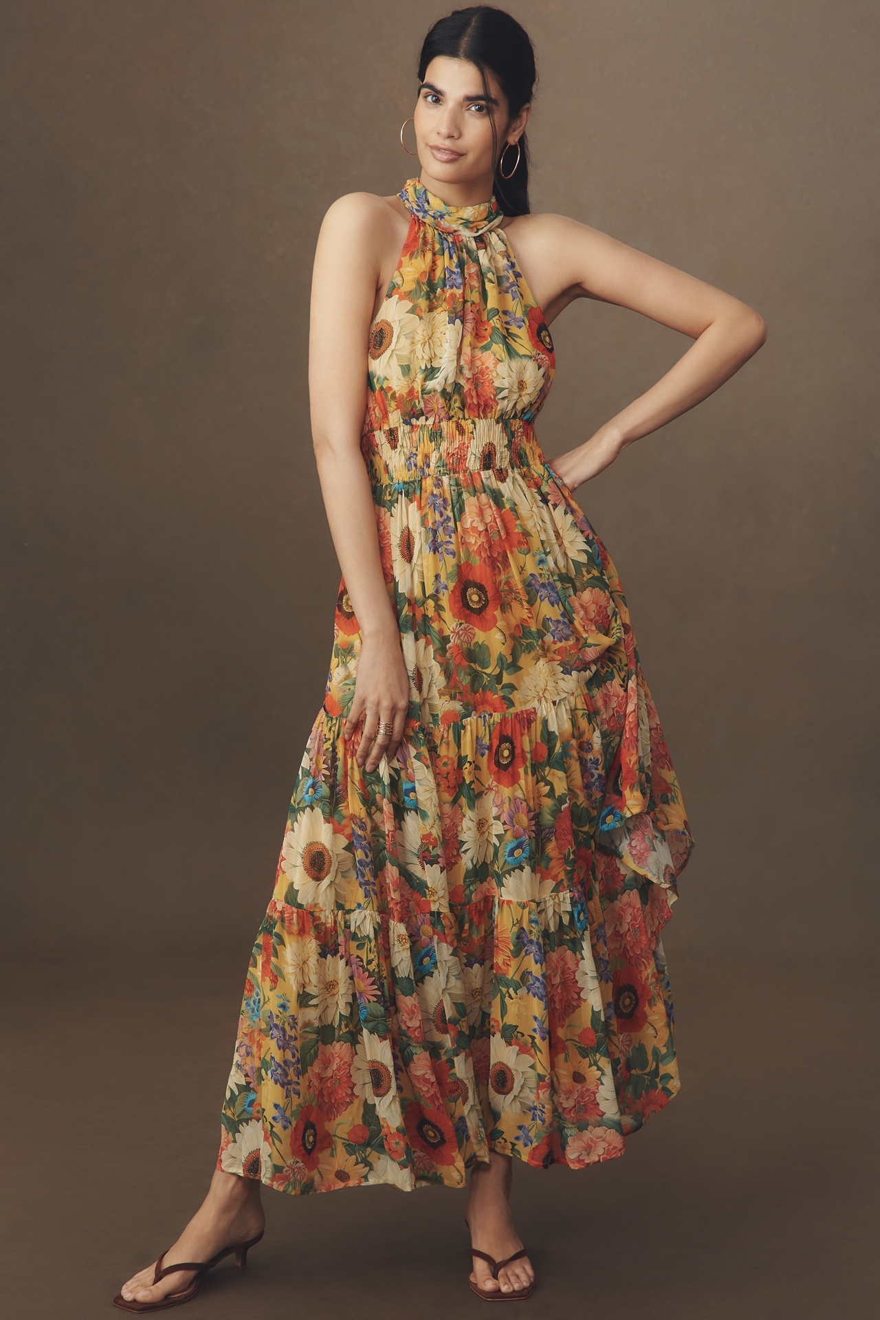 The Somerset Chiffon Maxi Dress