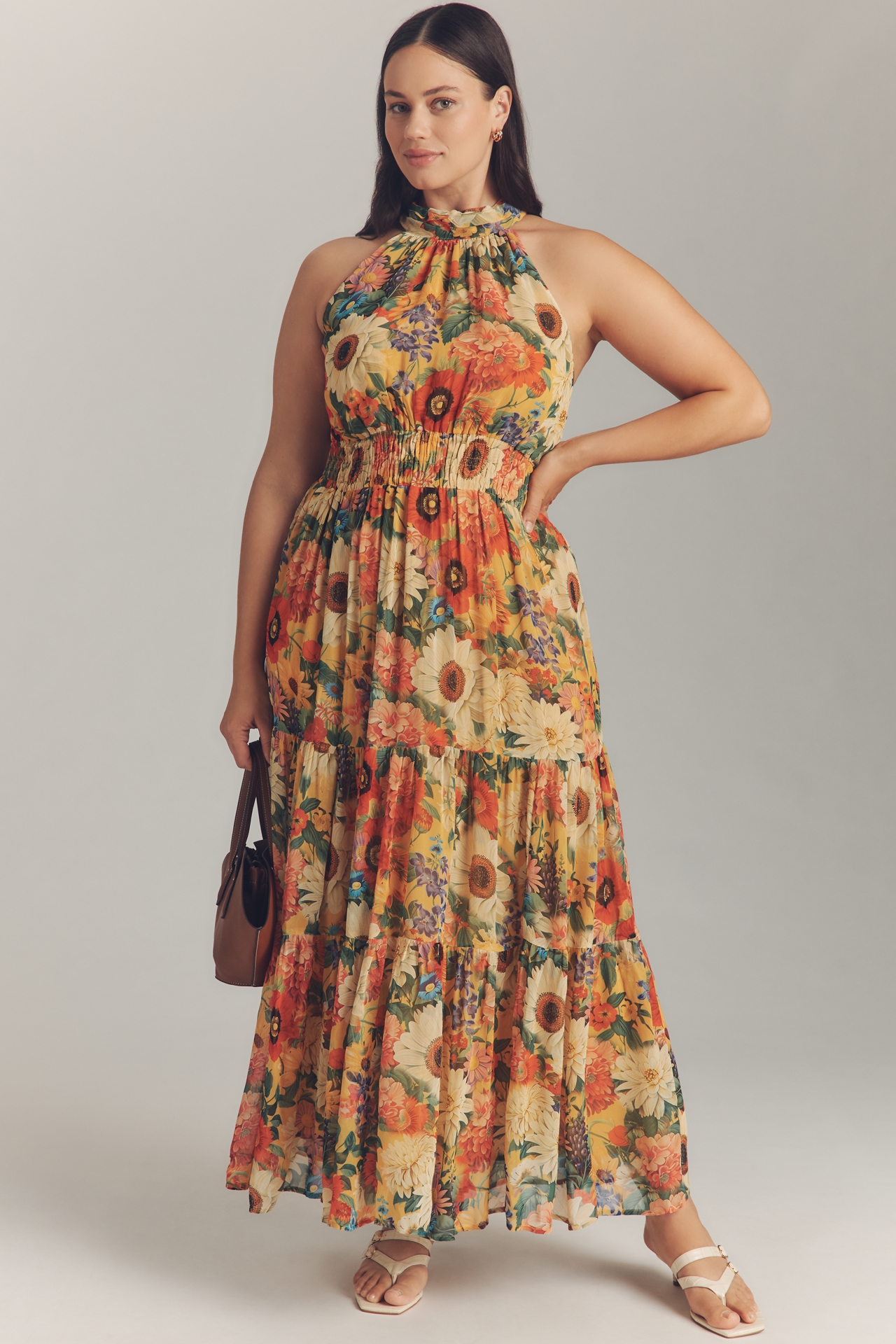 The Somerset Chiffon Maxi Dress